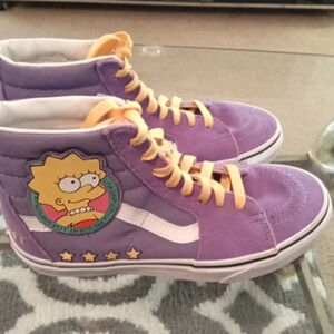 Vans Lisa For President suede skate sneakers unisex men's 5 women's 6.5